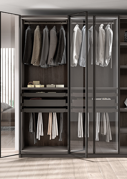 Walk-in wardrobes Scavolini London Hampstead